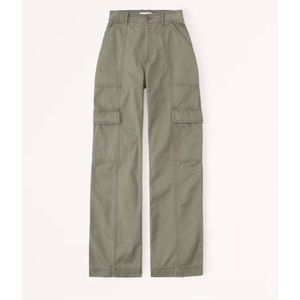 Abercrombie Relaxed Utility Pants Green Size 27/4.
